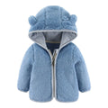 Bear Ears Hooded  Zipper jacket