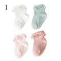 4Pair baby Girl non-slip socks