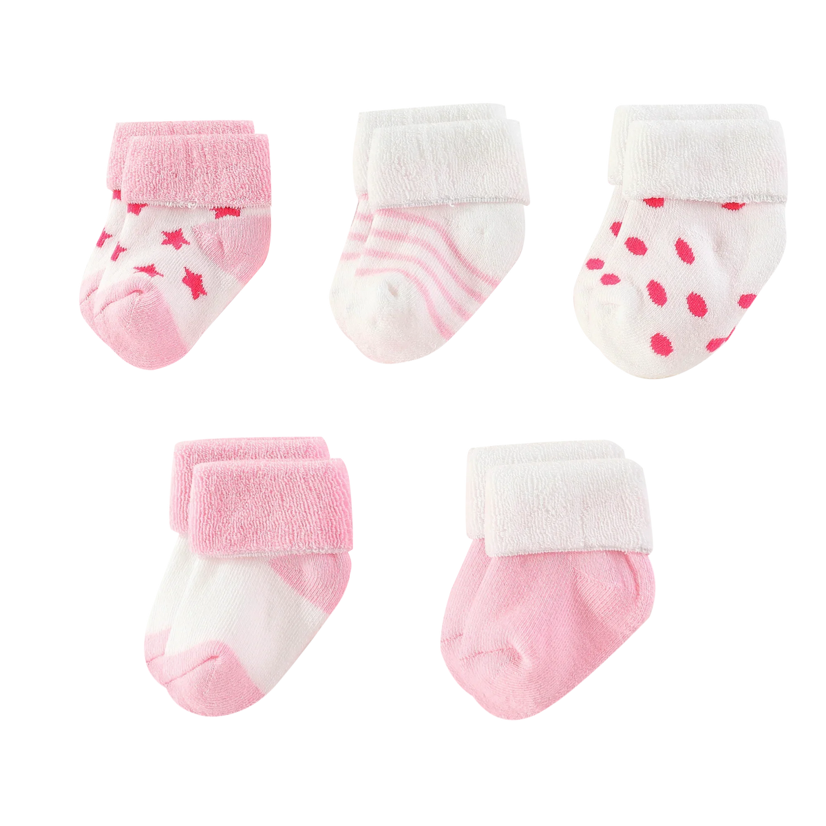 5 Pairs Pattern Color Socks