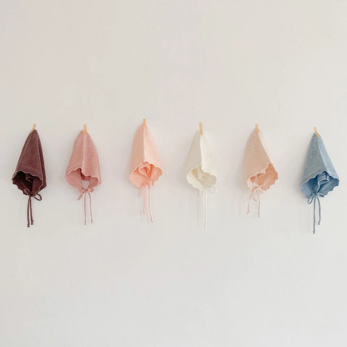 Cotton Soft Baby Bonnet Solid Color