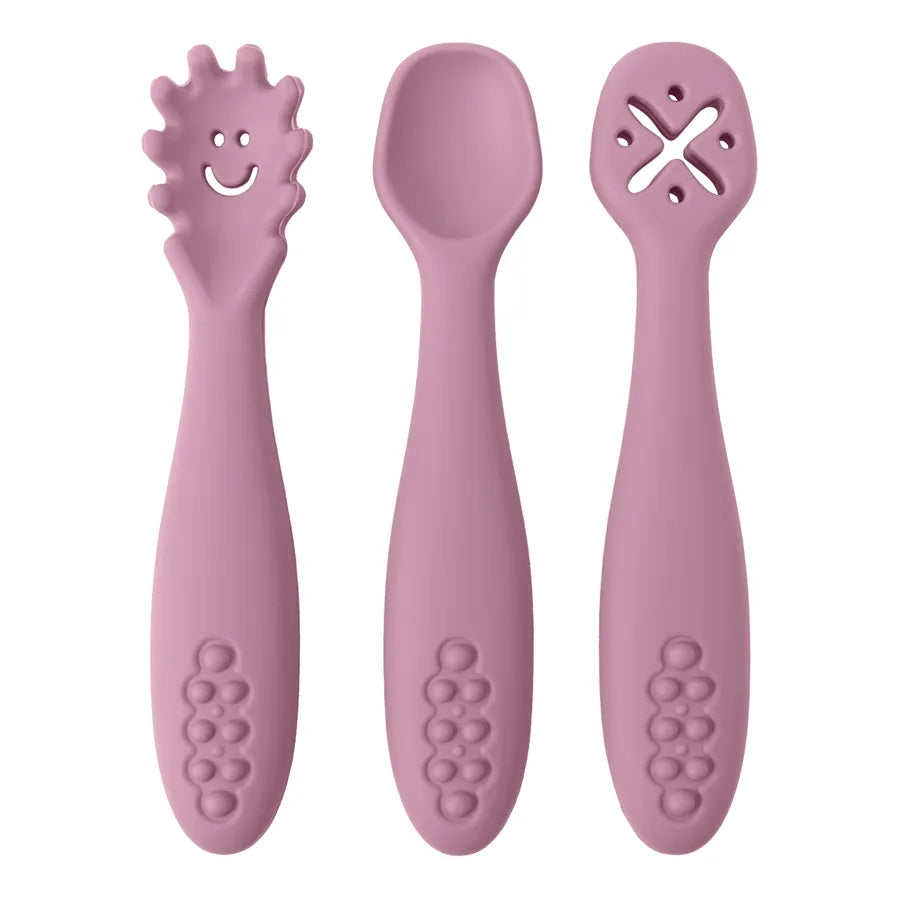 3PCS Cute Baby Learning Utensils Set