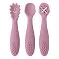 3PCS Cute Baby Learning Utensils Set