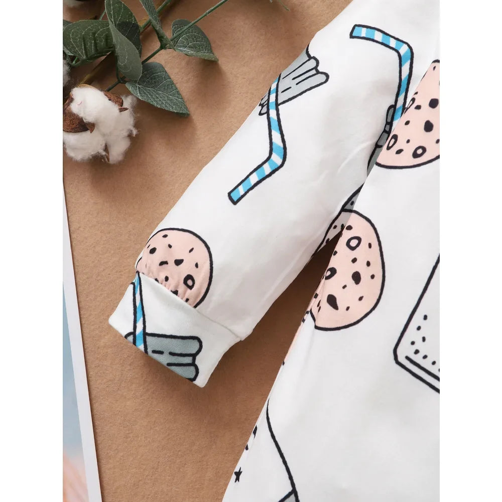Boy and Girl Romper Long Sleeved Cute Jumpsuit