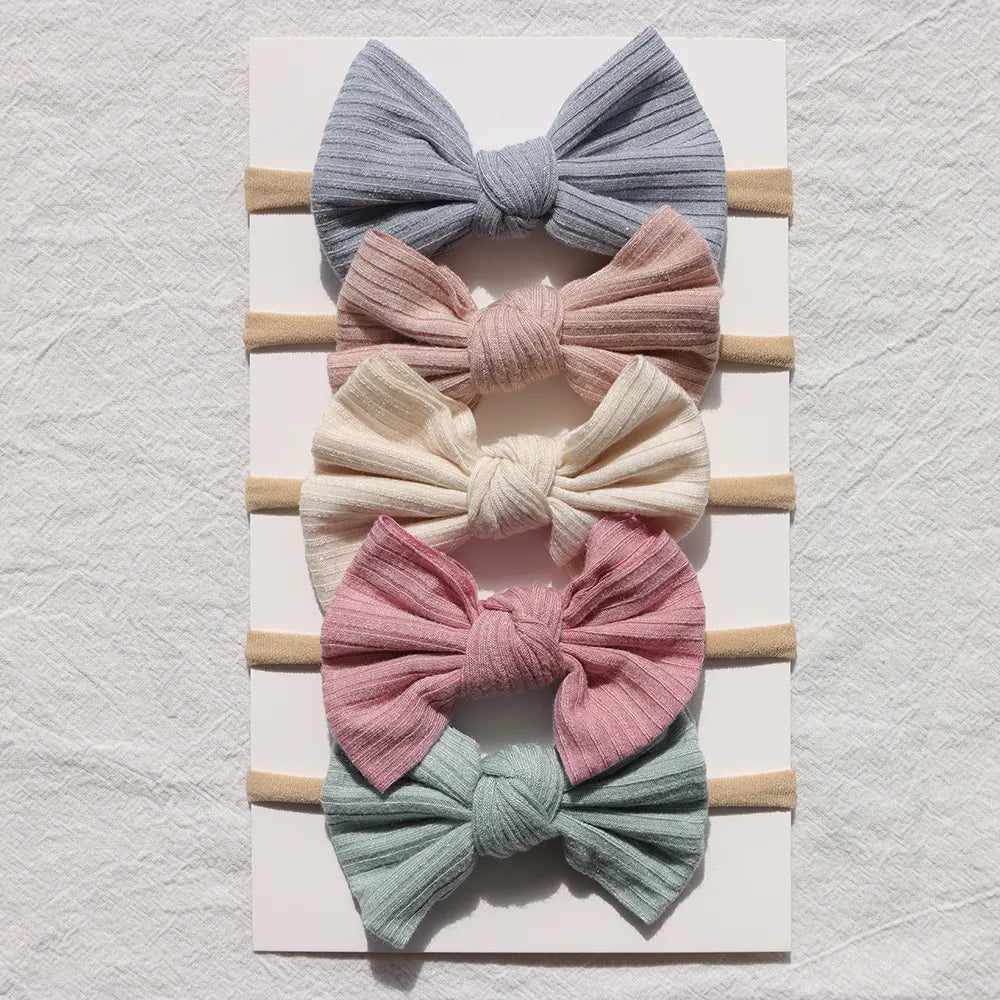 Baby Bow Headband 5Pc Set