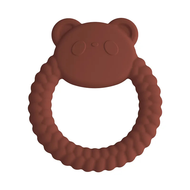Food Grade Baby Rabbit Silicone Teether