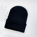 Baby Winter Knitted Hat Cuff Keep Warm Crochet Child Cap For Kids Women Men Outdoor Acrylic Solid Color Girls Boys Beanies Hats