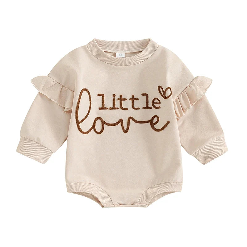 0-18M Newborn Baby Girls Romper Long Sleeve