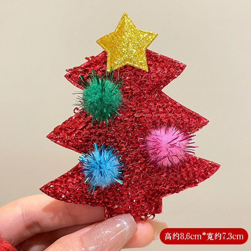 1PC Christmas Themed Cartoon Brooch