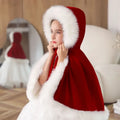 Christmas Hooded Cape