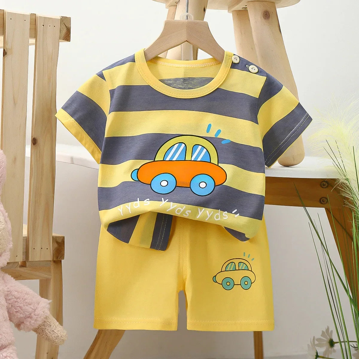 Disney t-shirts and shorts set