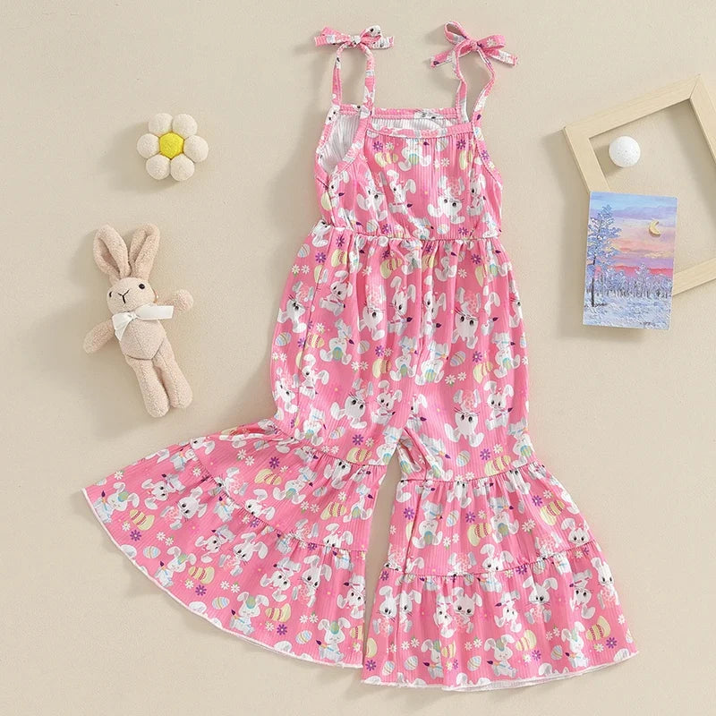 Bunny Romper Flared Jumpsuit