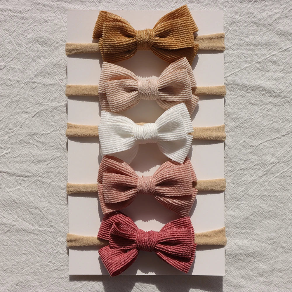 Baby Bow Headband 5Pc Set