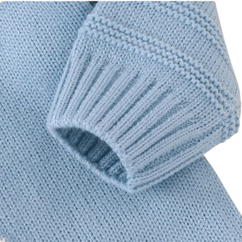 The Alex - Baby Rabbit Knitted Romper Long Sleeve Crew Neck Newborn Boy Girl Outfit