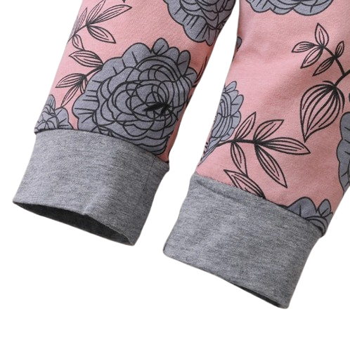 The Bellamy - Daddy's Girl & Mommy's World Romper + Rose Pants