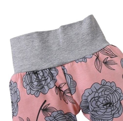 The Bellamy - Daddy's Girl & Mommy's World Romper + Rose Pants
