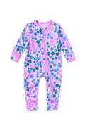Lilac Lane Zip Romper