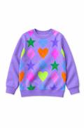 Argyle Sweat - Lavender