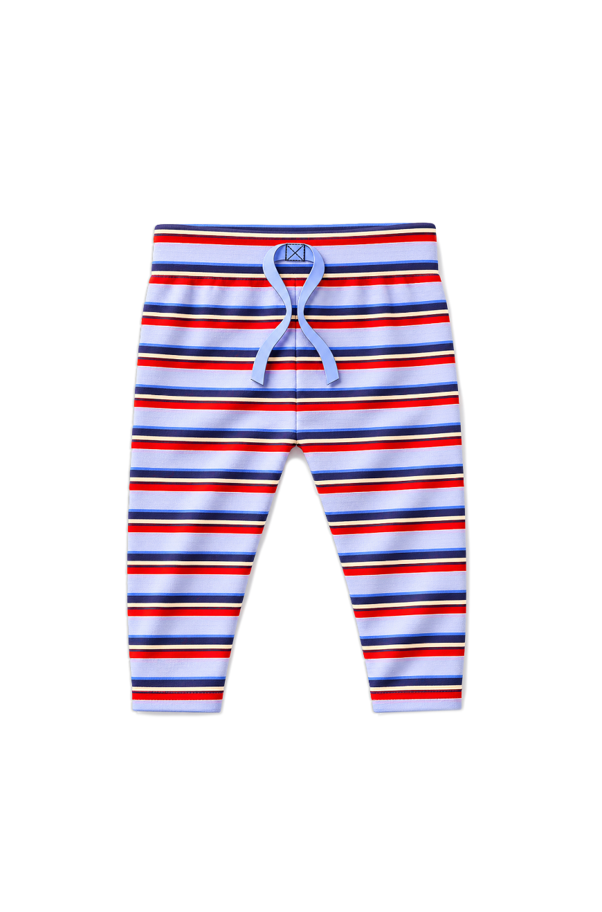 Riviera Stripe Baby Pant