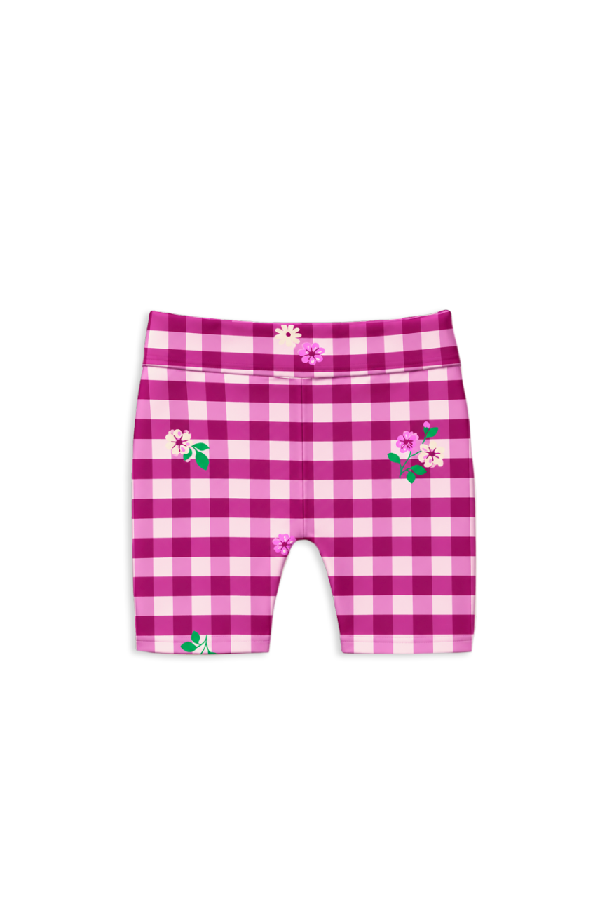 Harvest Check Bike Short