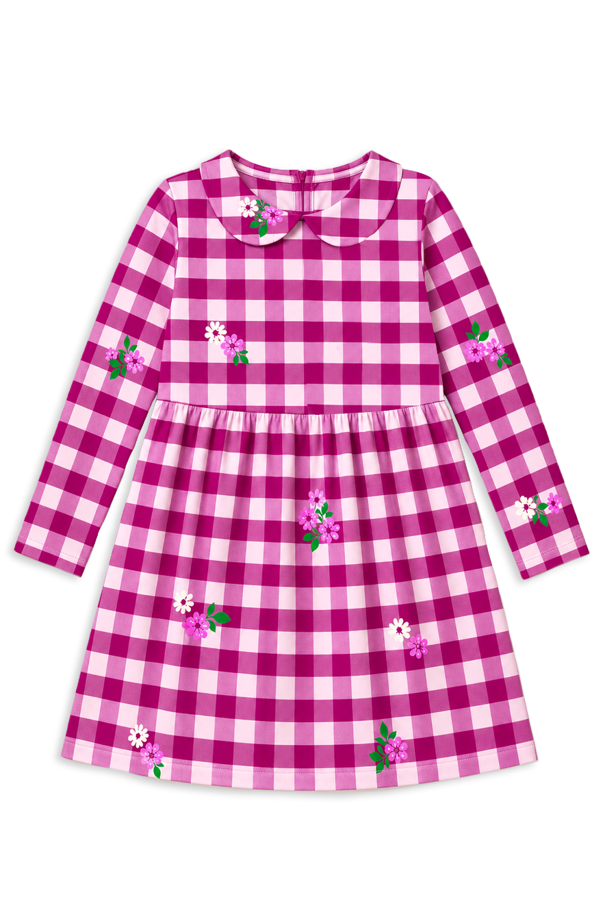 Harvest Check Dress