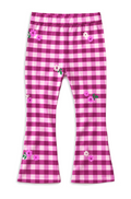 Harvest Check Flared Legging