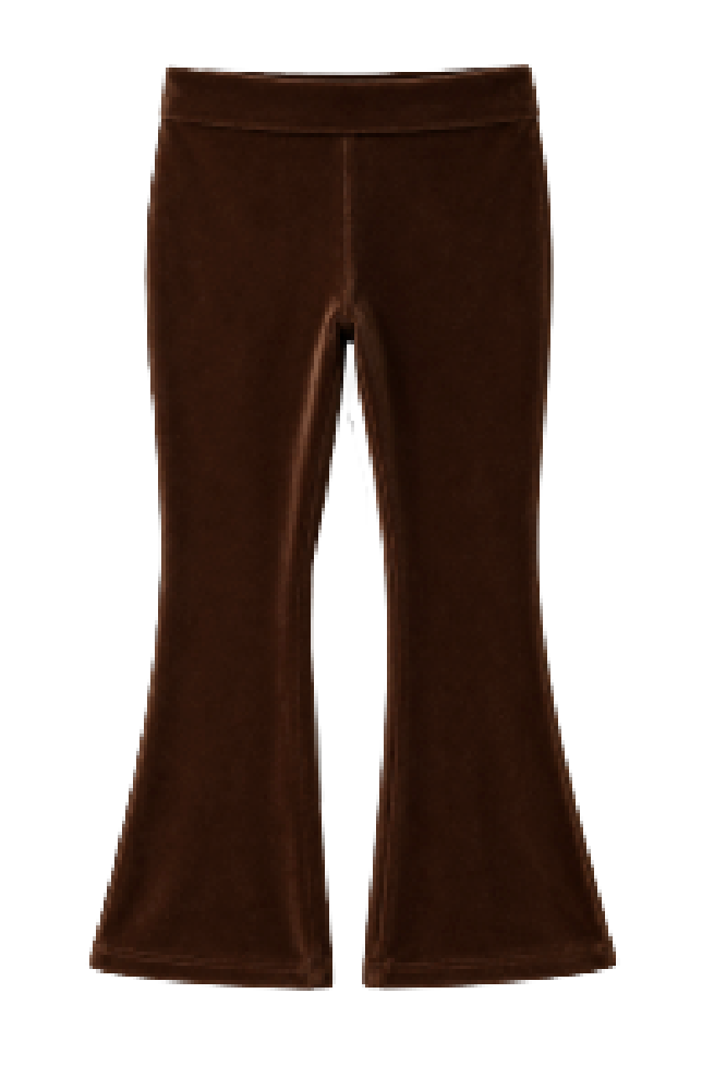 Espresso Velour Flares