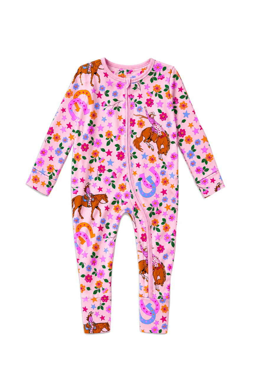 Giddy Trails Zip Romper