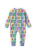 Bunny Batch Zip Romper