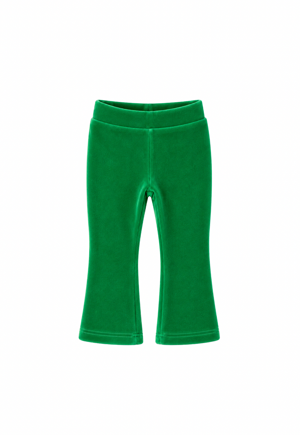 Clover Green Velour Flares - Baby