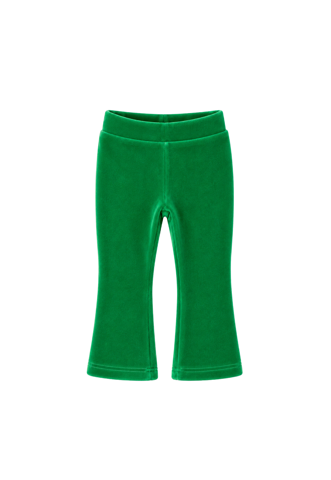 Clover Green Velour Flares - Baby