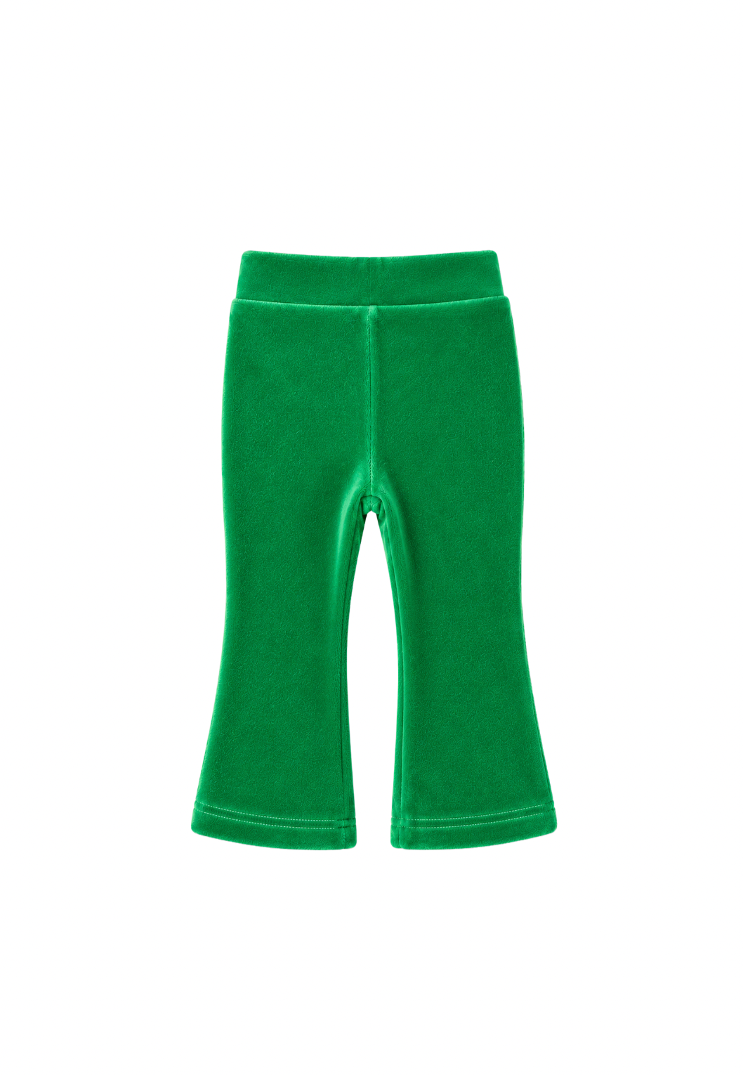 Clover Green Velour Flares - Baby