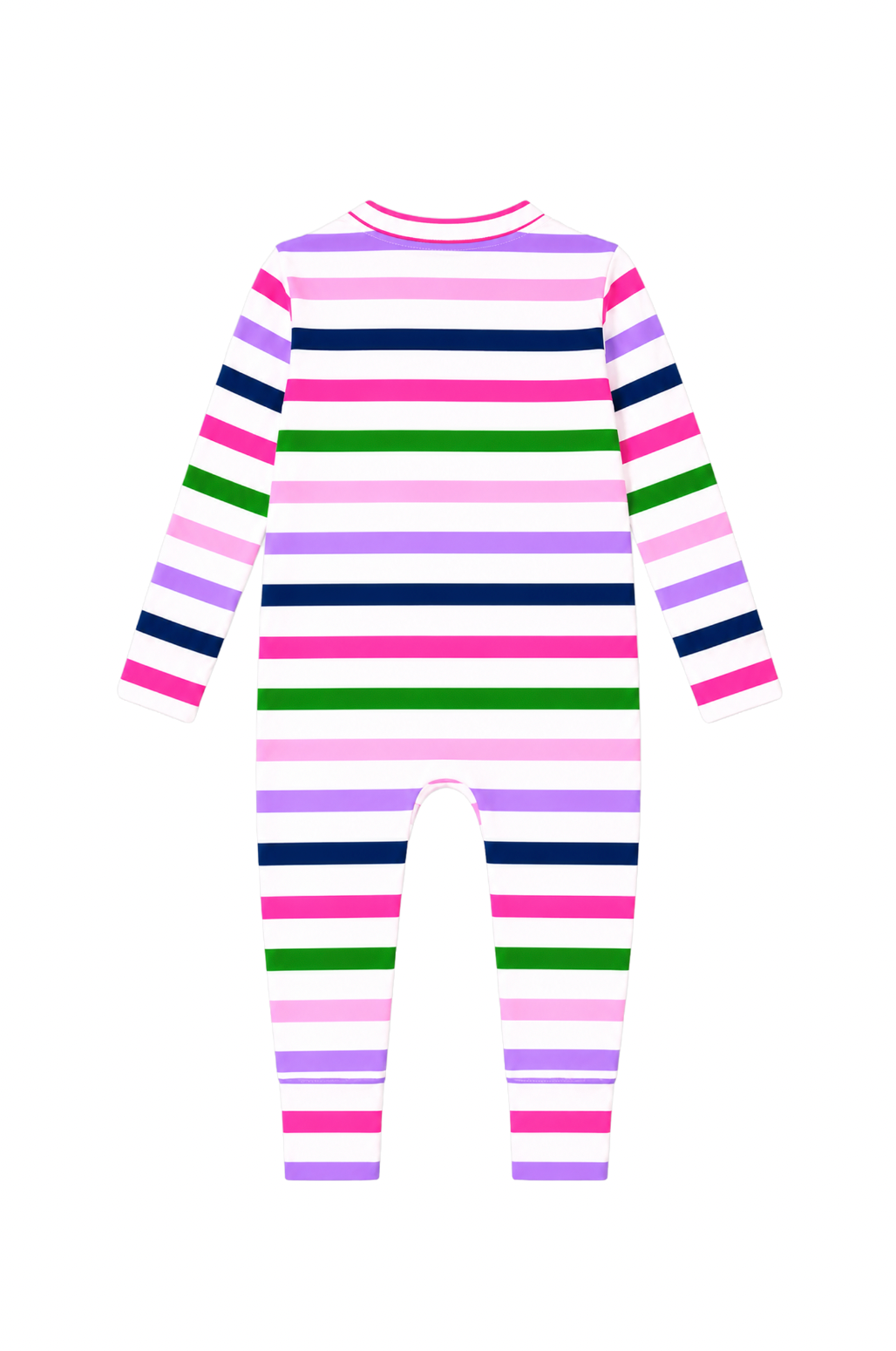 Sherbert Stripe Zip Romper