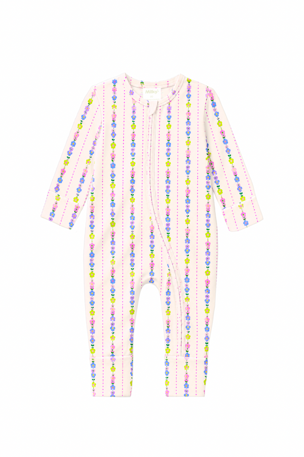 Cottage Garden Zip Romper