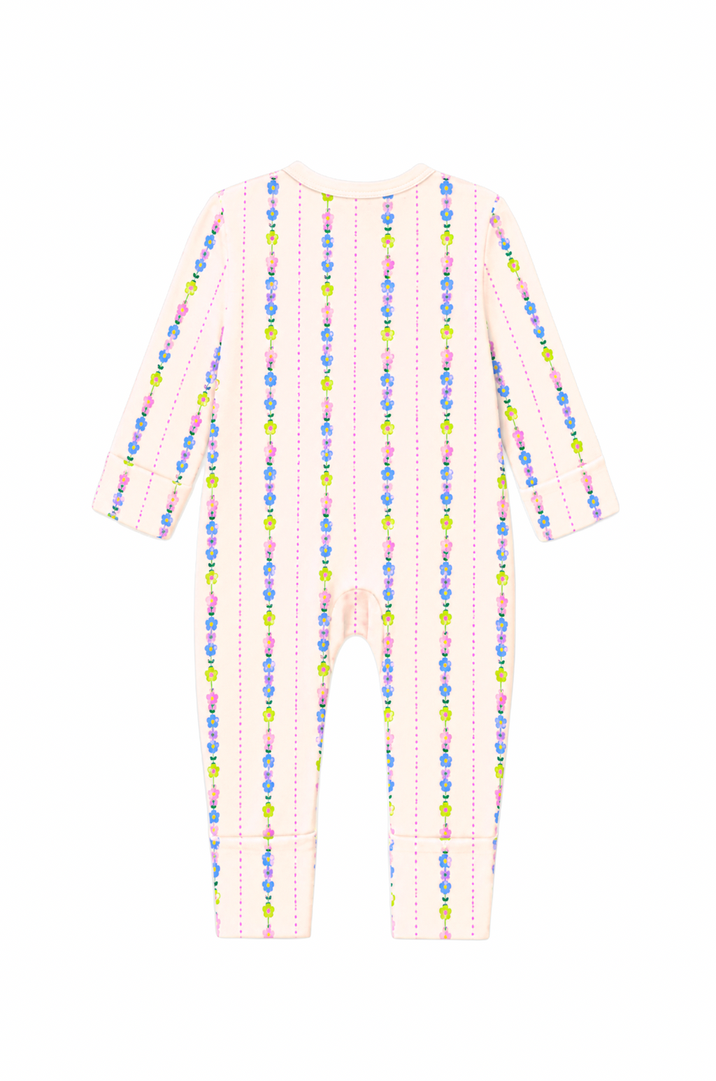 Cottage Garden Zip Romper