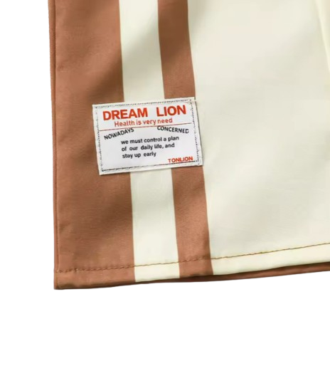 The Carmelo - Baby Boys' Summer Outfit Set – Striped Color Block Collared Shirt with Pocket & Shorts