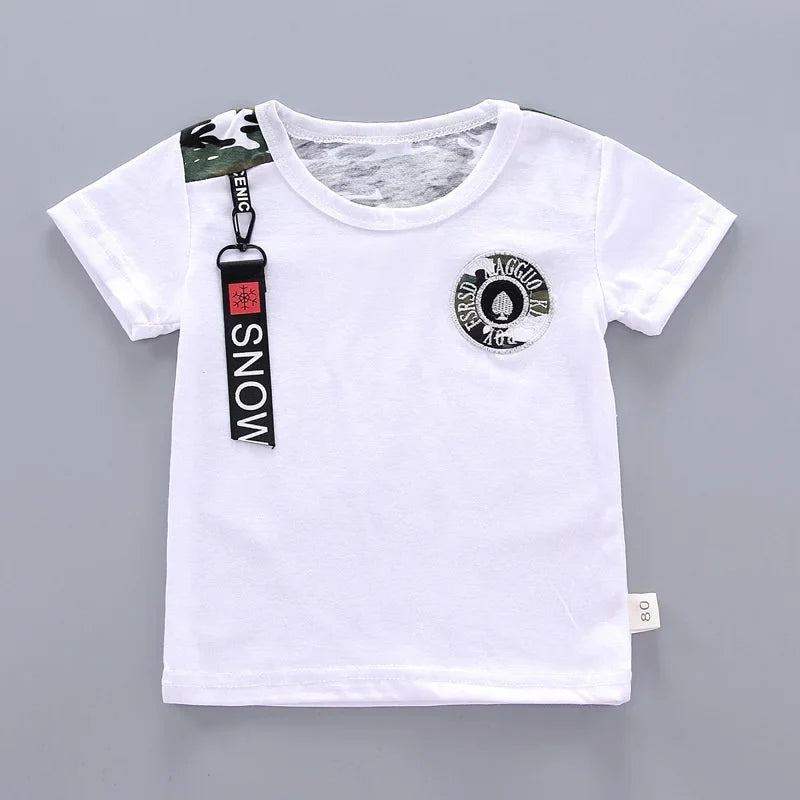 Boys T-Shirt + Shorts 2Pcs/Sets