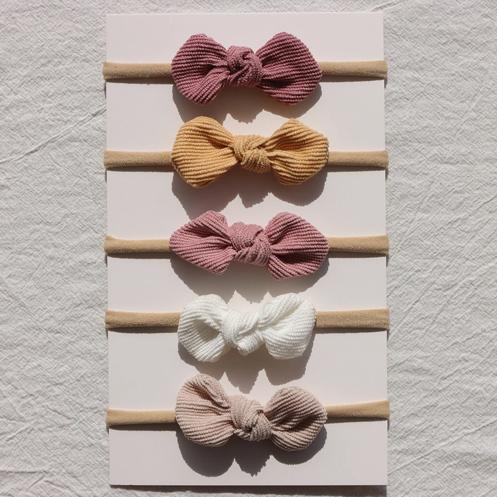 Baby Bow Headband 5Pc Set