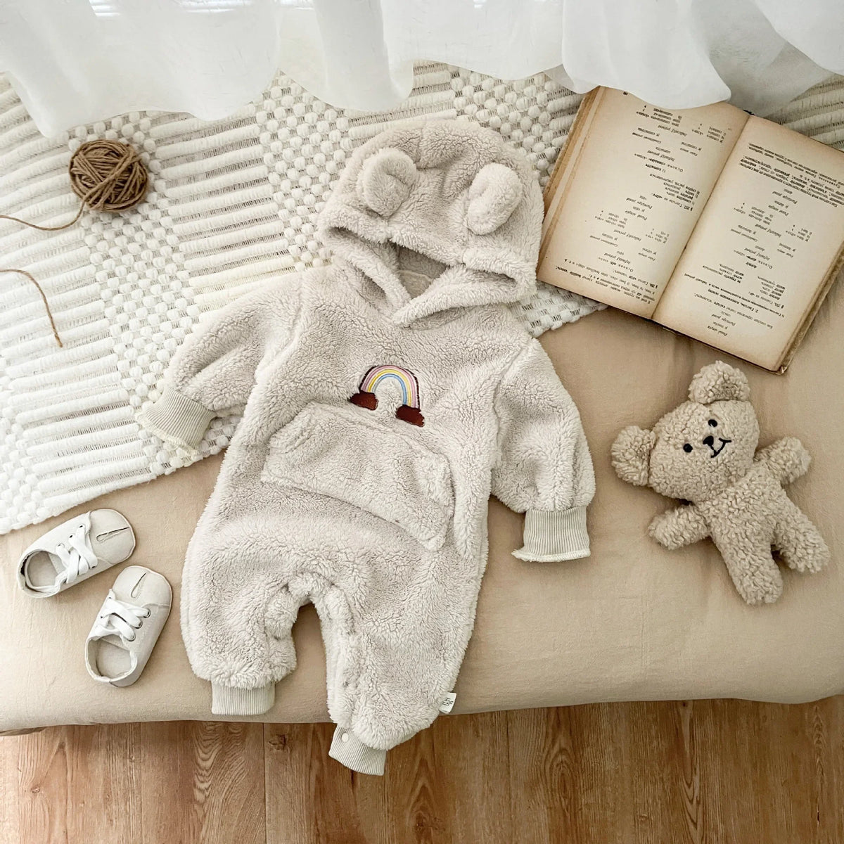 Baby Lamb Jacket Winter Onesie