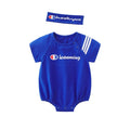 Baby summer short-sleeved jumpsuit