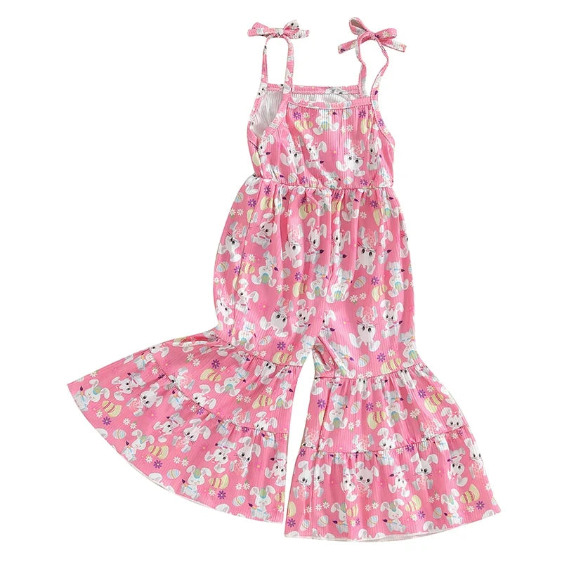 Bunny Romper Flared Jumpsuit