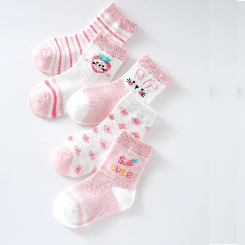 5 Pairs Baby Socks