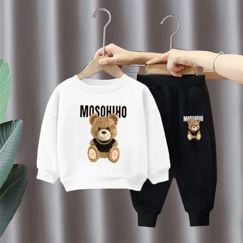 Children Sweatshirt Bear 2pc Set