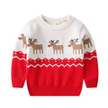 Baby Toddler Christmas Cartoon Print Sweater