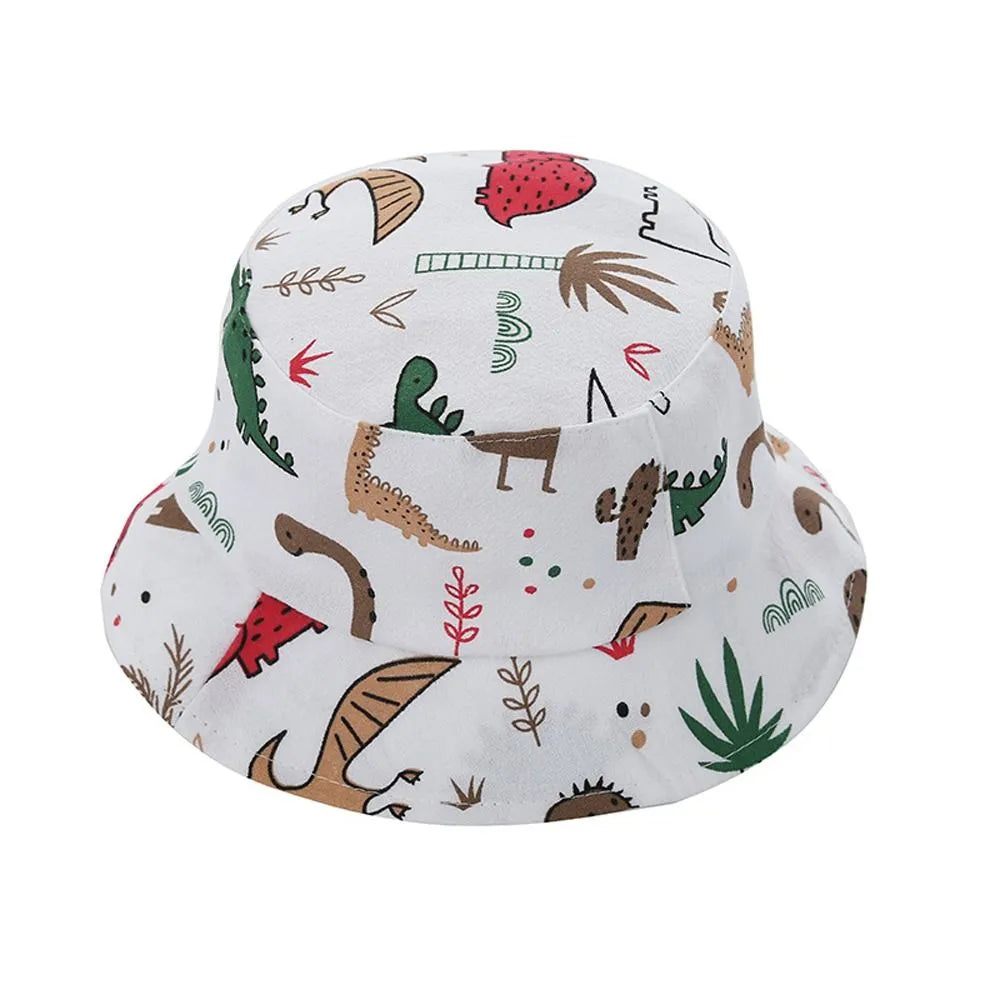Cartoon Dinosaur Bucket Cap