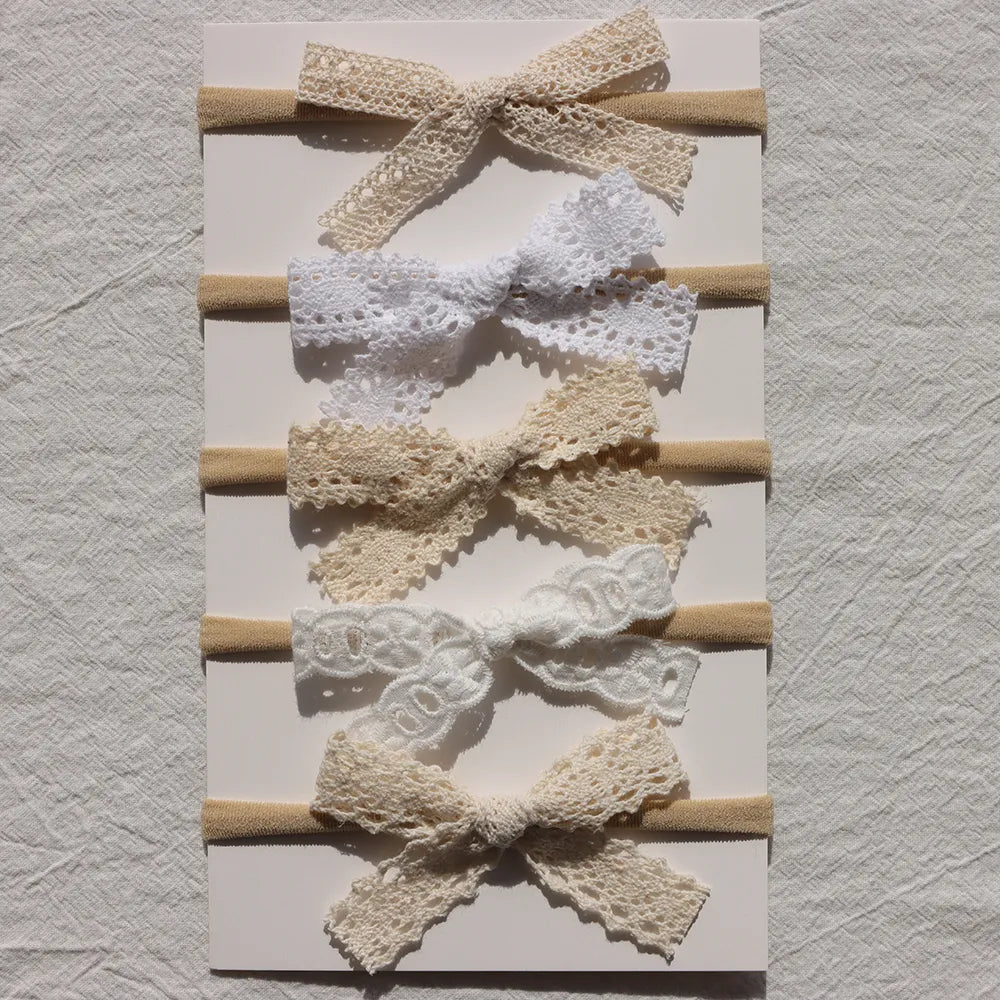 Baby Bow Headband 5Pc Set