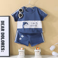 Back to School Outfits 2025 New Summer Boy Girls Beach Clothes T-Shirts+Shorts Cute Cartoon 2Pcs Kids Sets 1-7Yrs Casual Sets