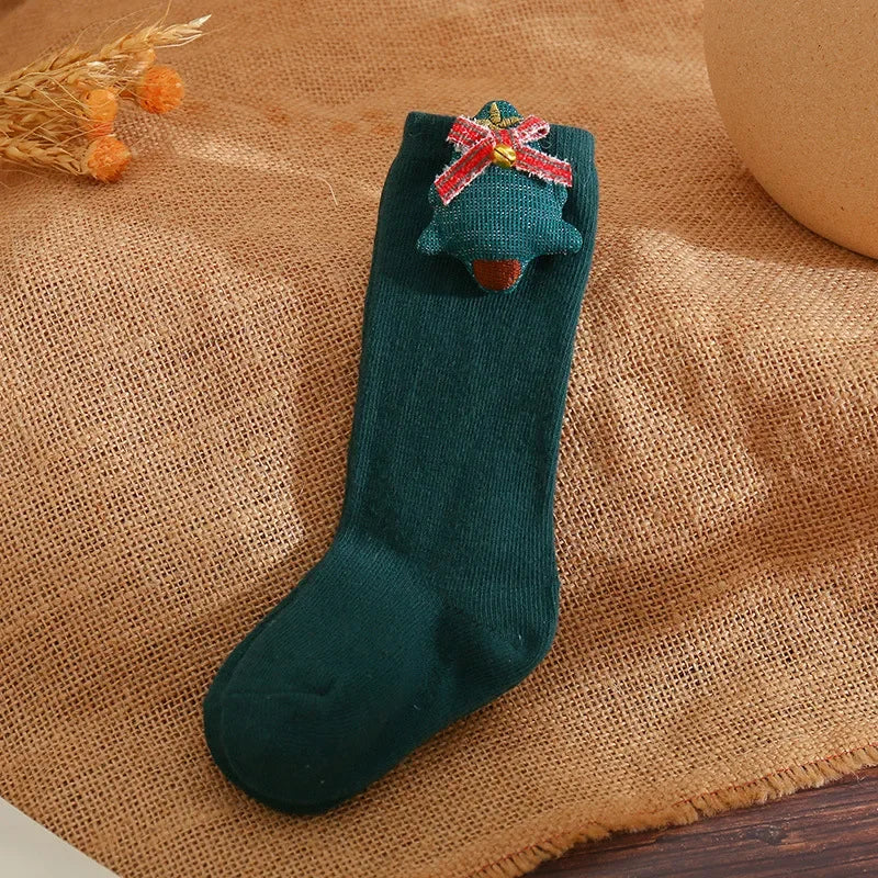 Cute Cartoon Doll Christmas Socks Baby