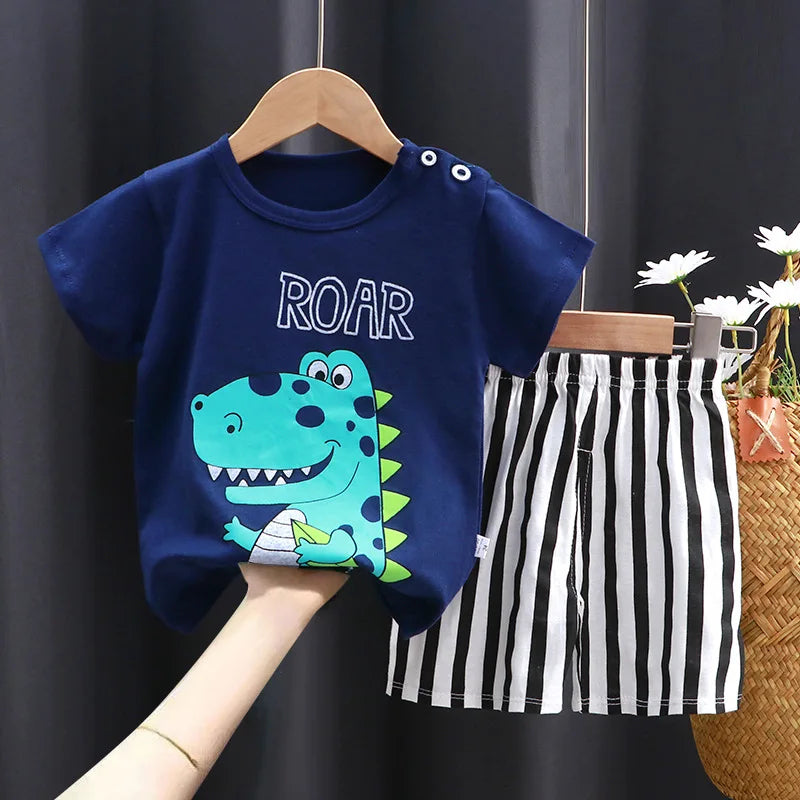 Disney t-shirts and shorts set