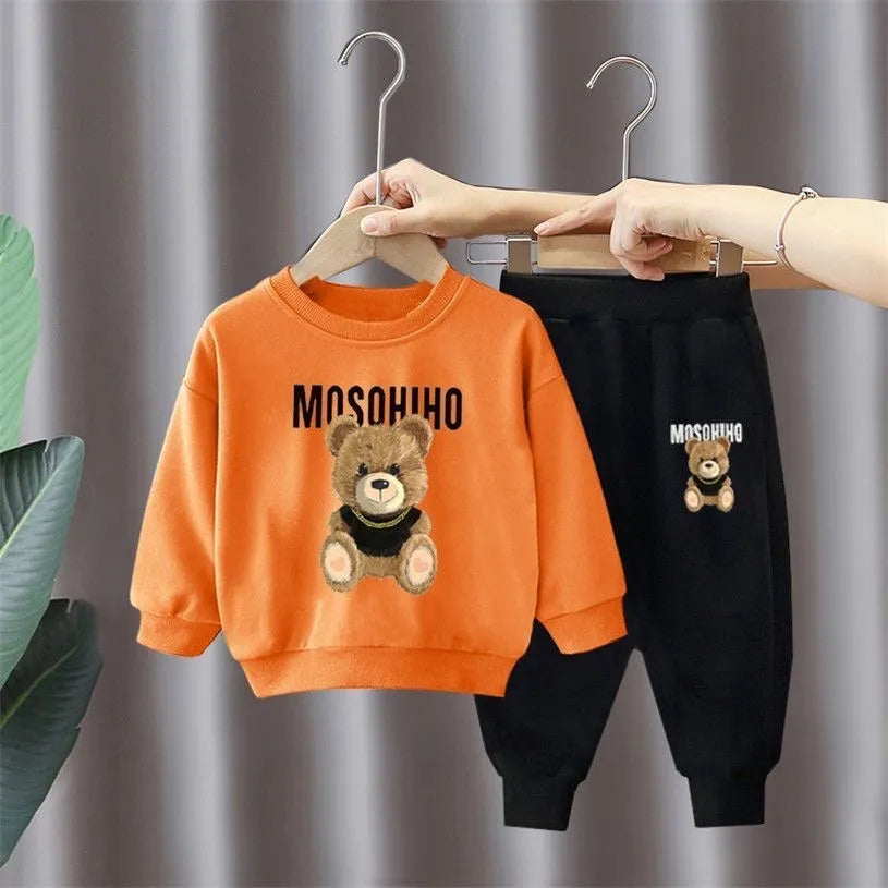 Children Sweatshirt Bear 2pc Set