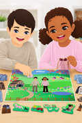 Milky Kids Magnet Activity